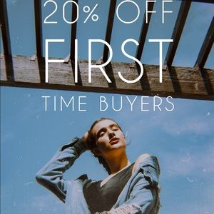 20% OFF SALE!!